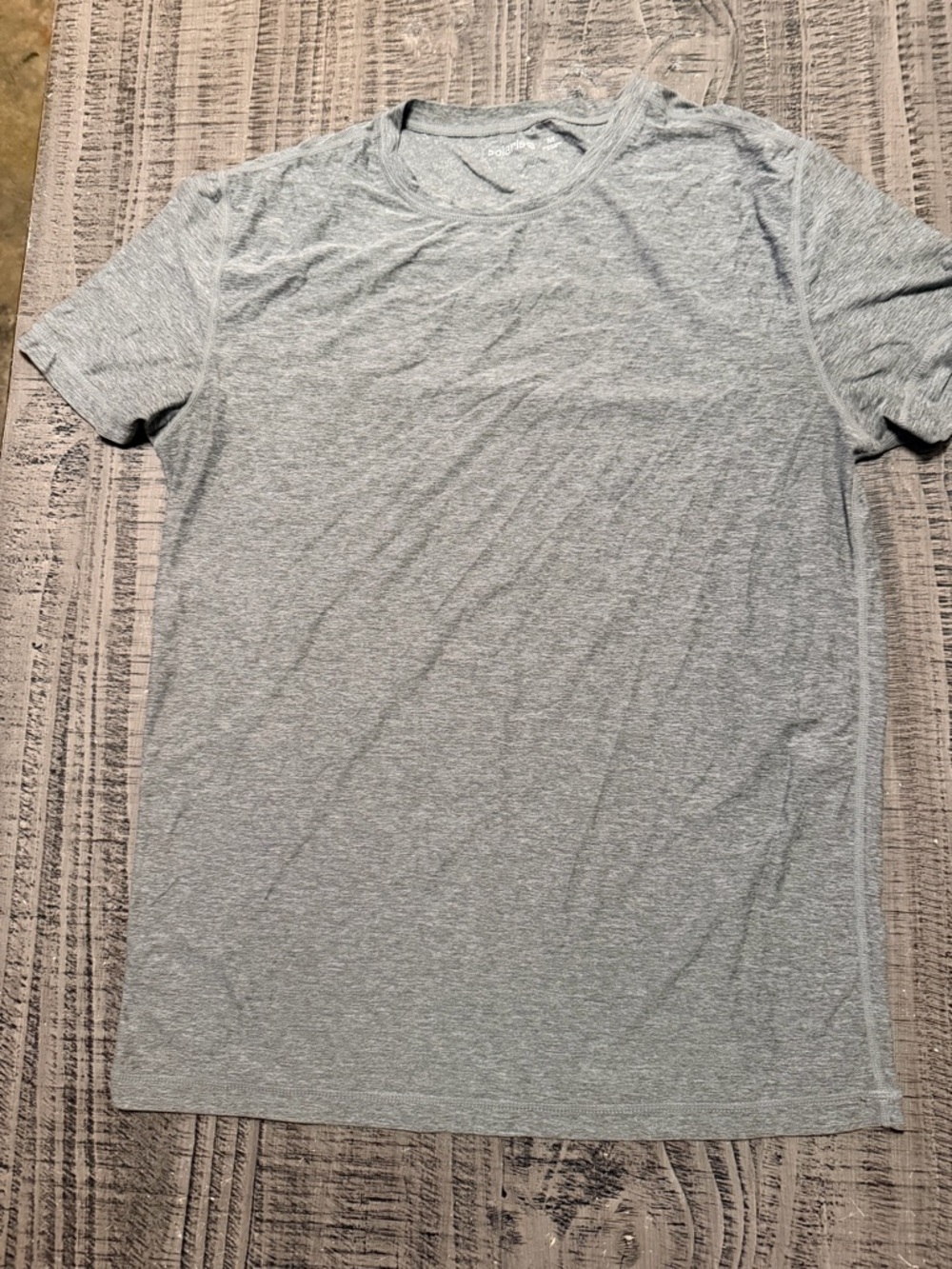 Solaris Men's Active T-Shirt in Heather Light Gray